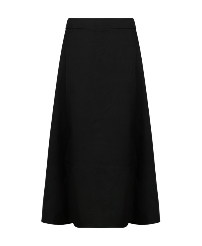 black-wool-midi-skirt