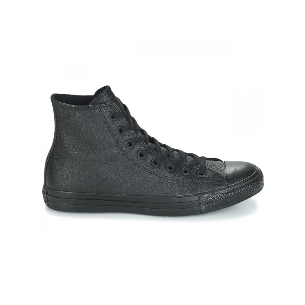 Converse Men's All Star Mono Leather Trainers - Black 001 - 8 (41.5) - Image 4
