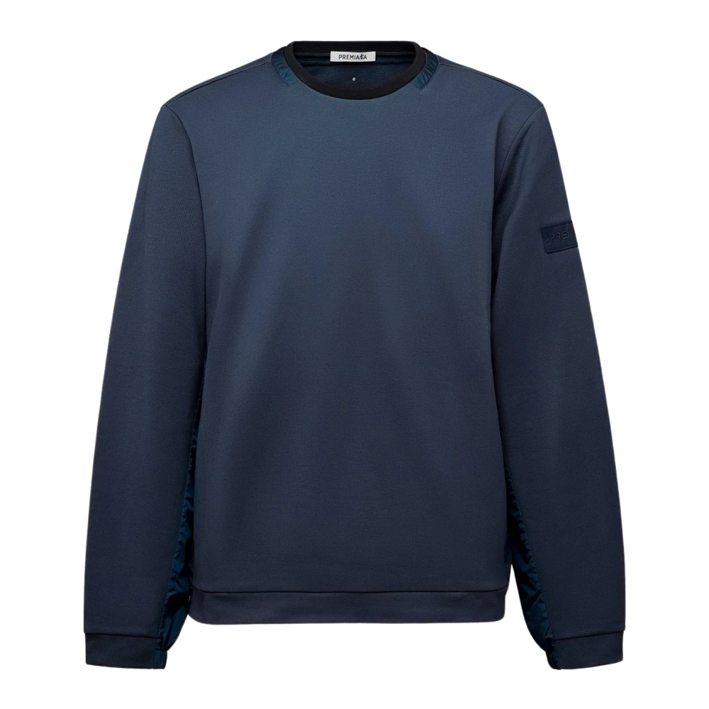 Premiata Men's Blue Sweatshirts, L, Felpa Girocollo Crewneck Sweatshirt