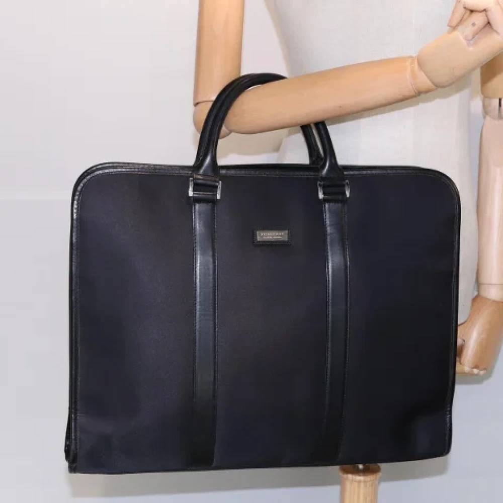 Burberry Vintage Pre-owned Canvas handbags Brown Dames