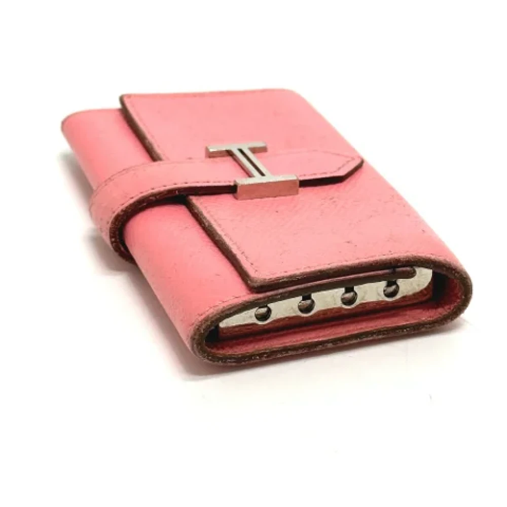 Hermès Vintage Pre-owned Leather home-office Pink Dames