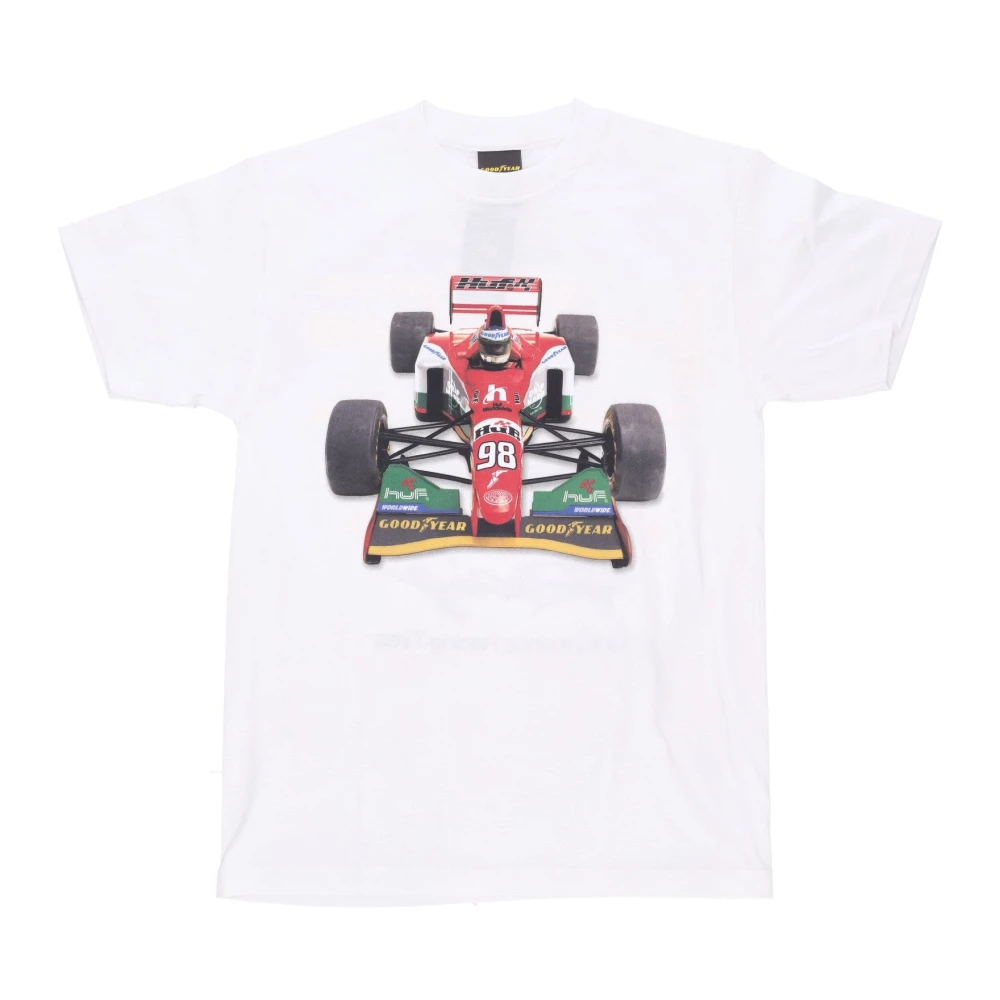 HUF Goodyear Racing Team Tee Wit T-shirt White Heren
