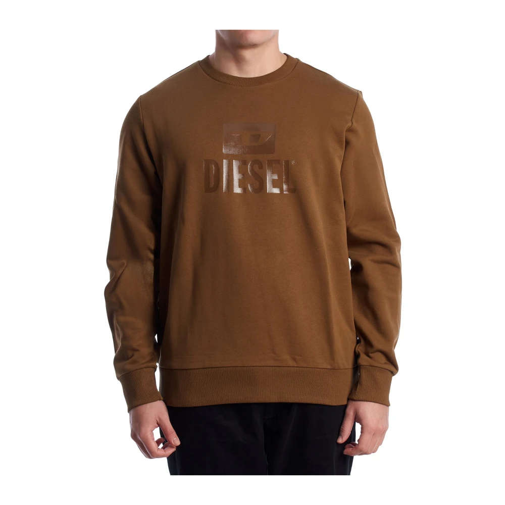 Diesel Uomo Marrone Felpe, M, New,