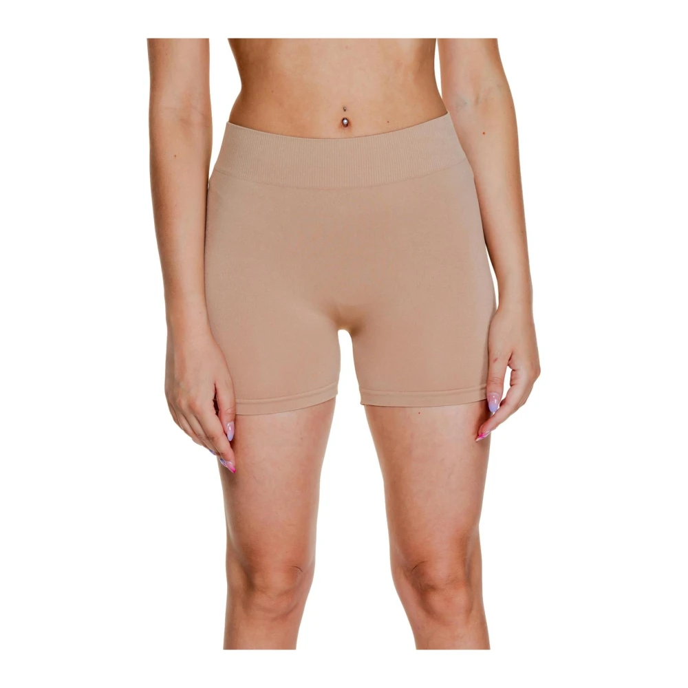 VERO MODA Beige Vår/Sommar Shorts Beige, Dam