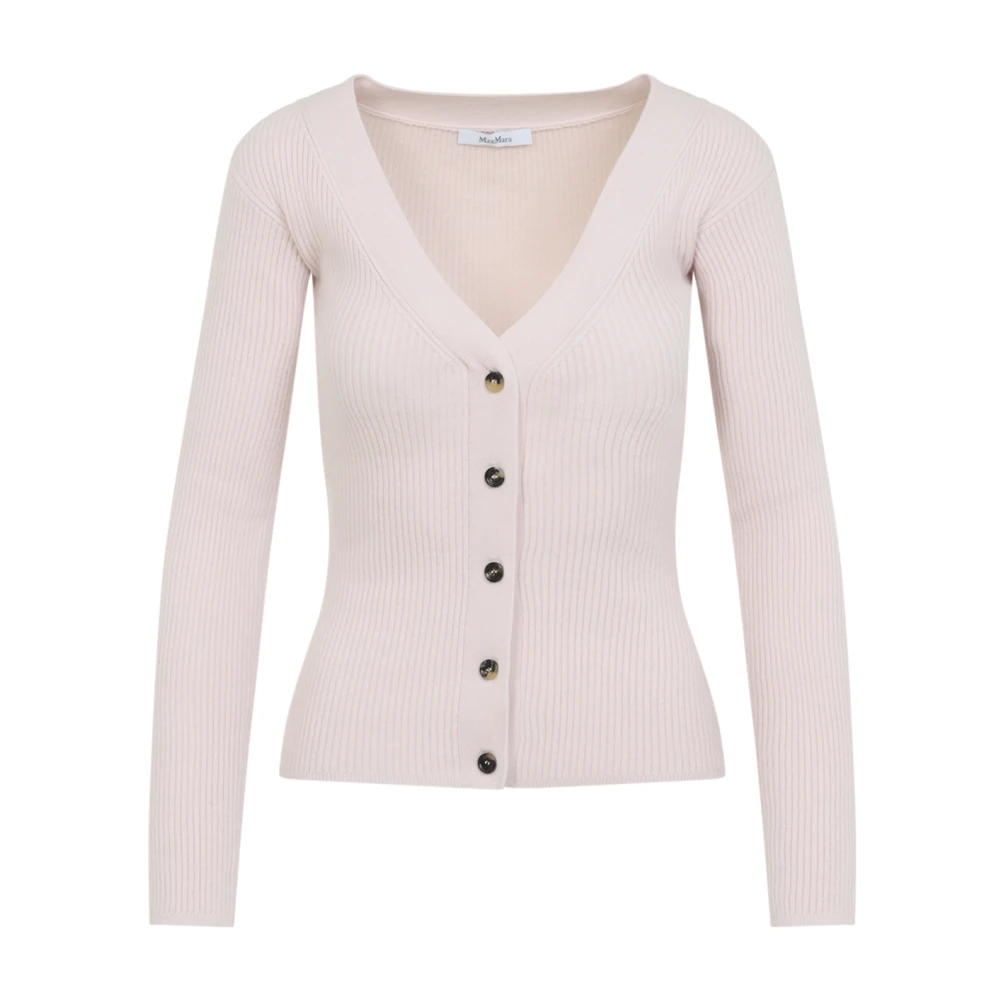 Max Mara Women's Pink Mxmgioiosa Cardigan - Cardigans - S - Knitwear