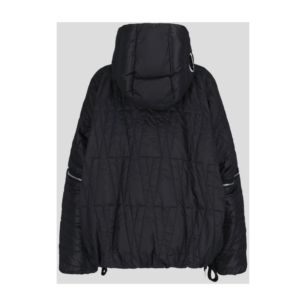 Moncler Polyester Haissa Jas Black Heren