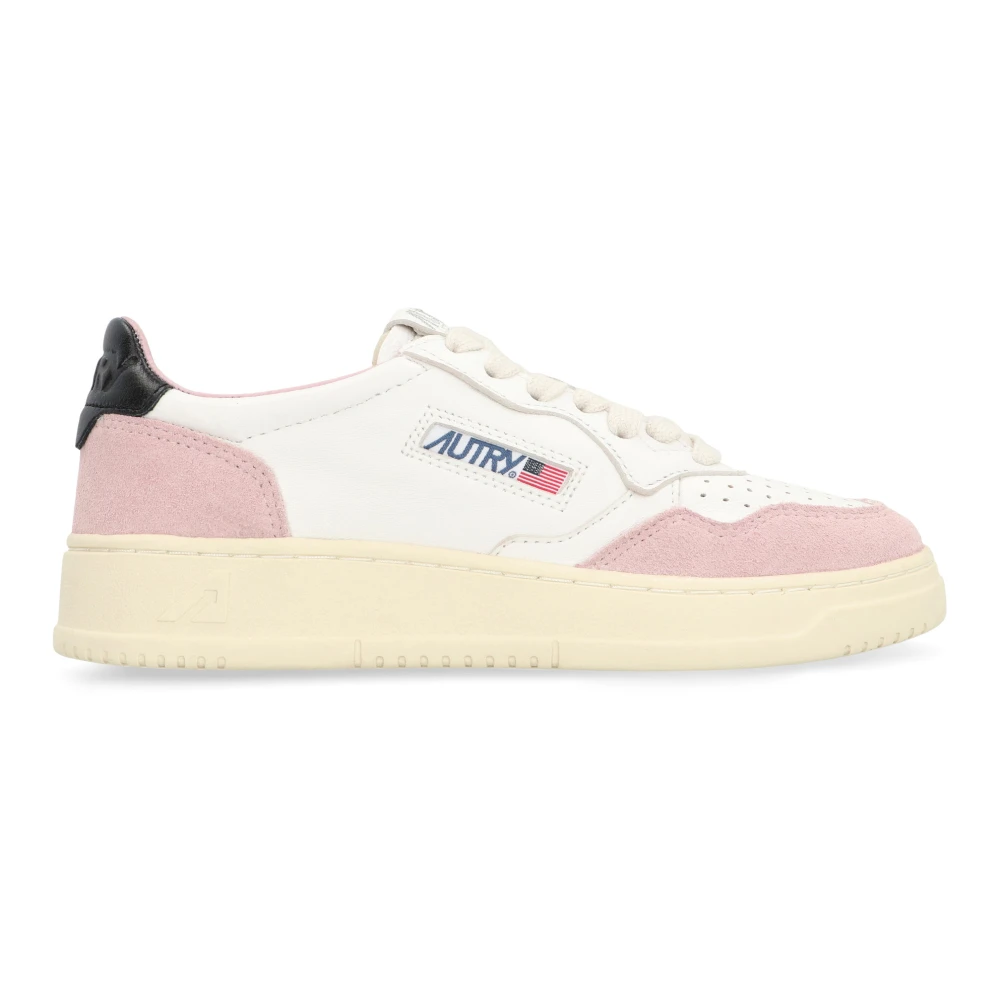 Autry White Sneakers, Female, 8 Uk, Medalist Low Trainers