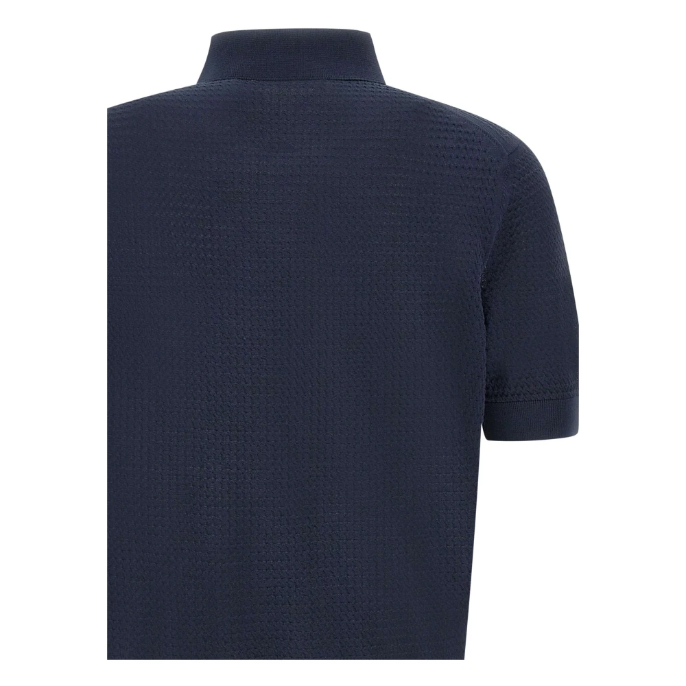 Filippo De Laurentiis Polo Shirts Blue Heren