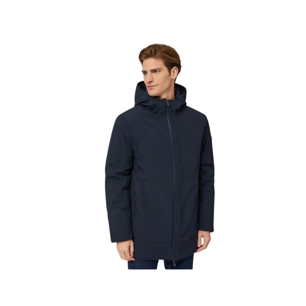 Harmont & Blaine Parka Softshel Blue Heren