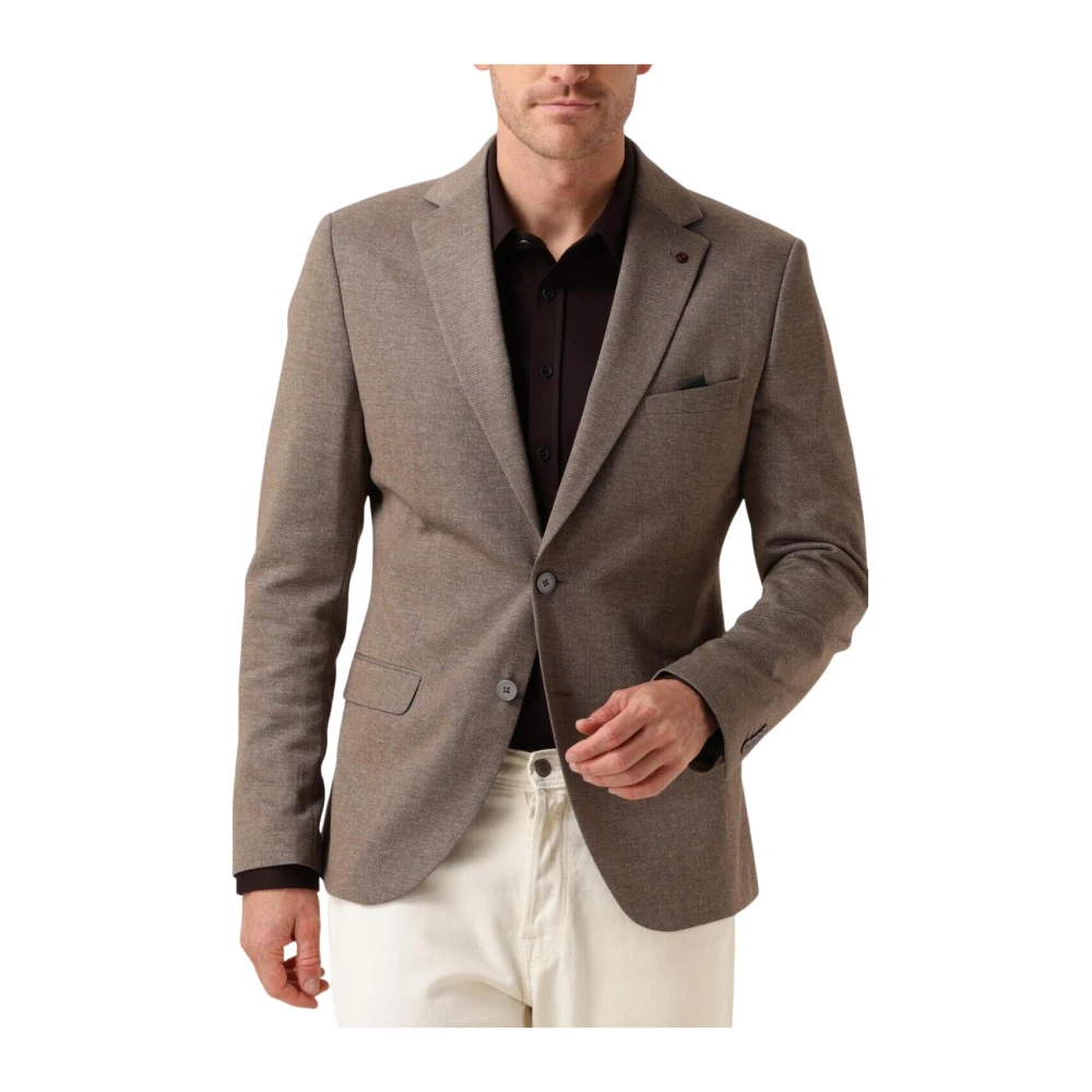 Zuitable Taupe Dinick blazer voor heren Beige Heren