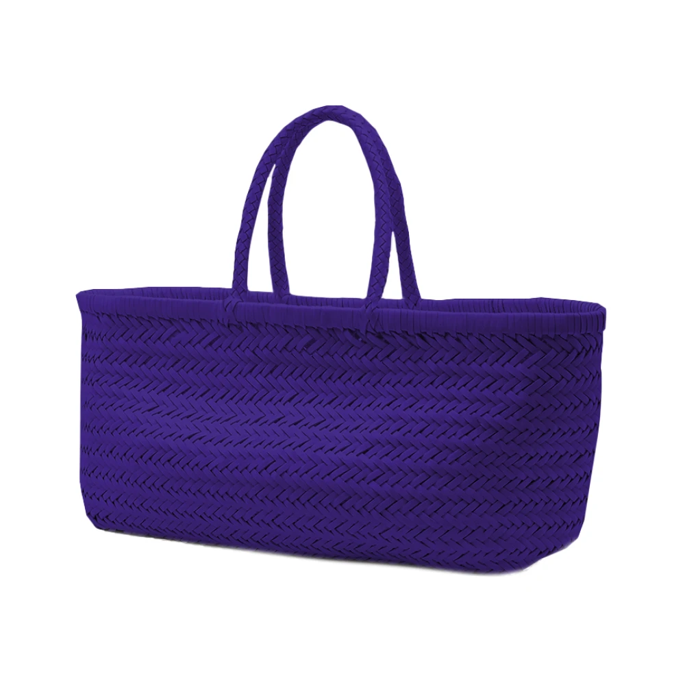 Dragon Diffusion Stijlvolle Paarse Leren Tas Purple Dames