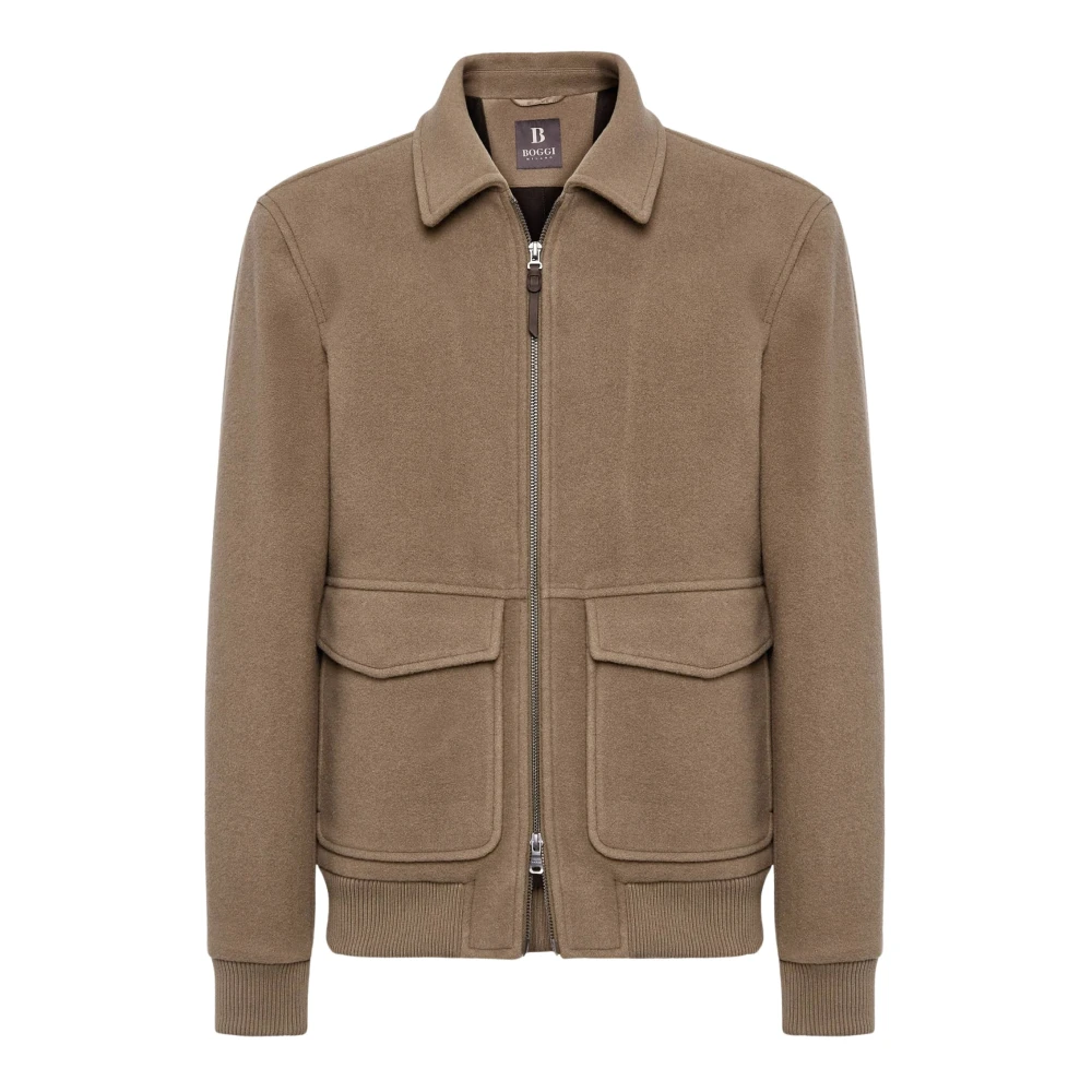 Boggi Milano Bomberjack Beige Heren