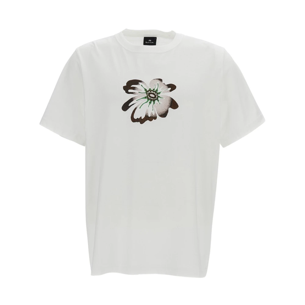 Paul Smith Uomo Bianco - T-Shirt Girocollo - Tops - S