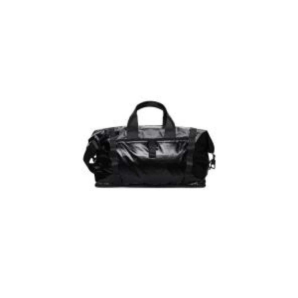 Rains Unisex Black Weekend Bags, One Size, Sibu Weekend Bag