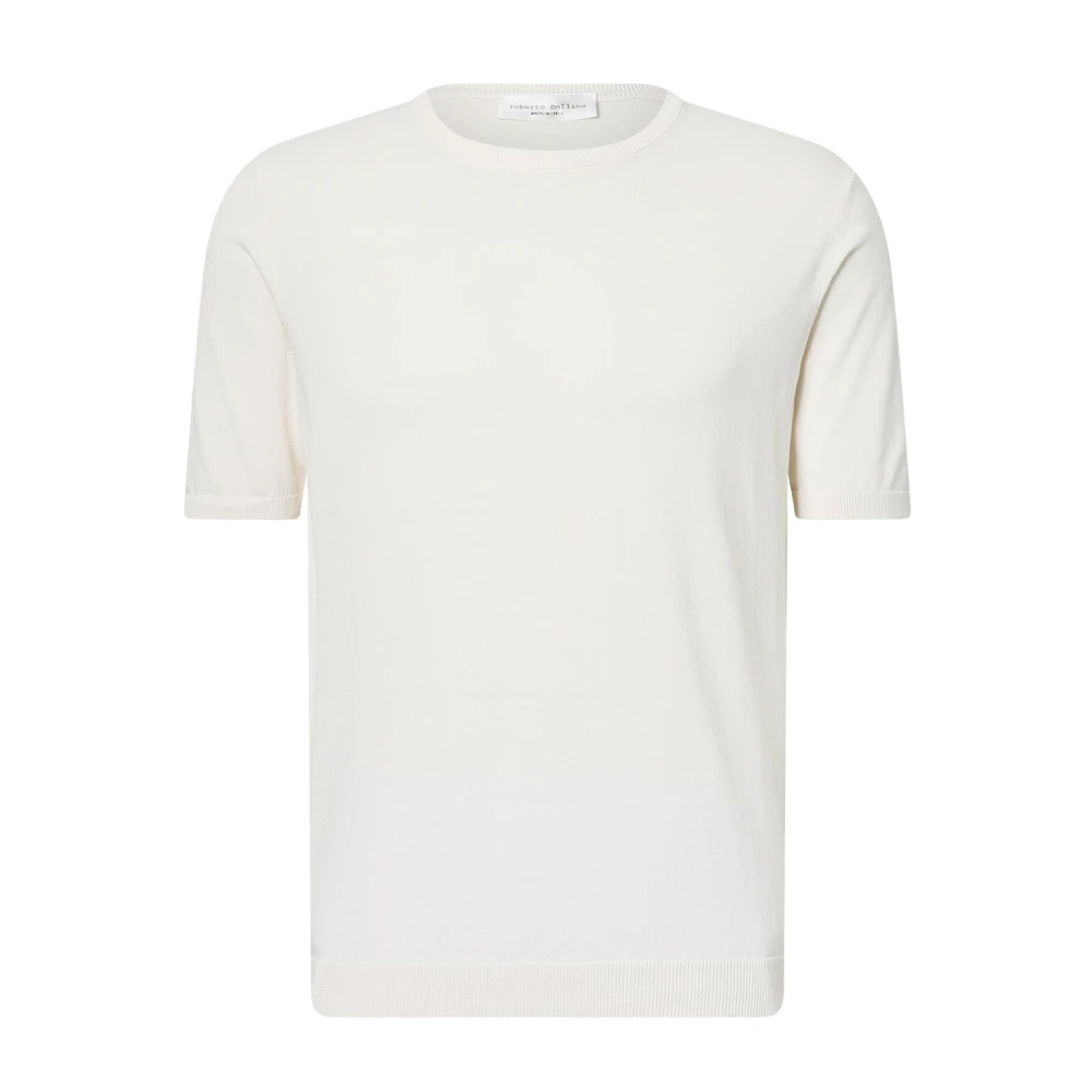 Roberto Collina Uomo Bianco Top, 2XL, New,