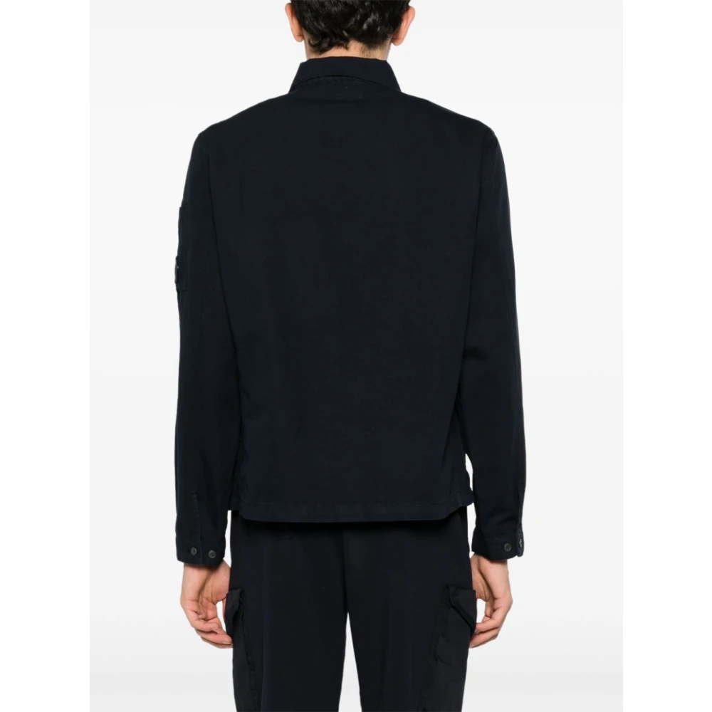 C.P. Company Stijlvolle Overhemden Collectie Blue Heren