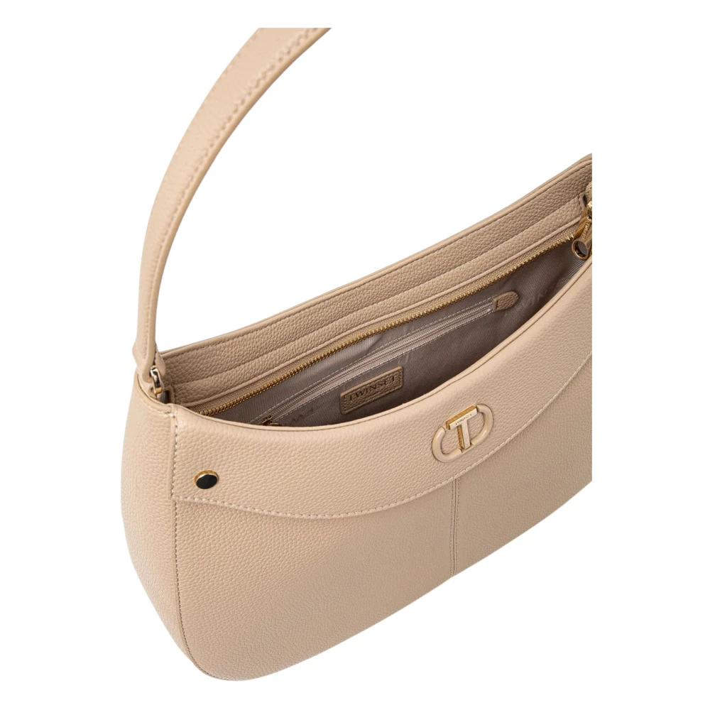 Twinset Handtas met gesp van imitatieleer Pink Dames