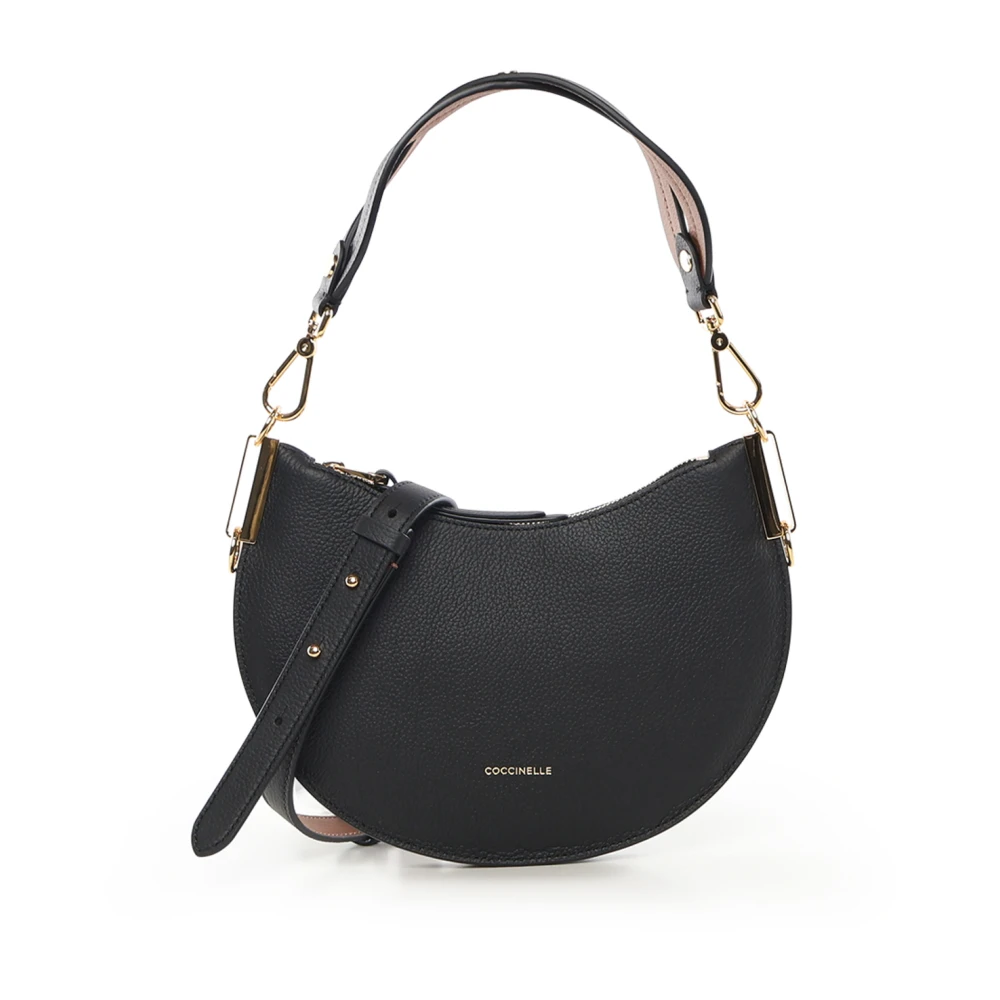 Coccinelle , Shoulder Bags, Female, Black, One Size, Sunup Small Shoulder Bag