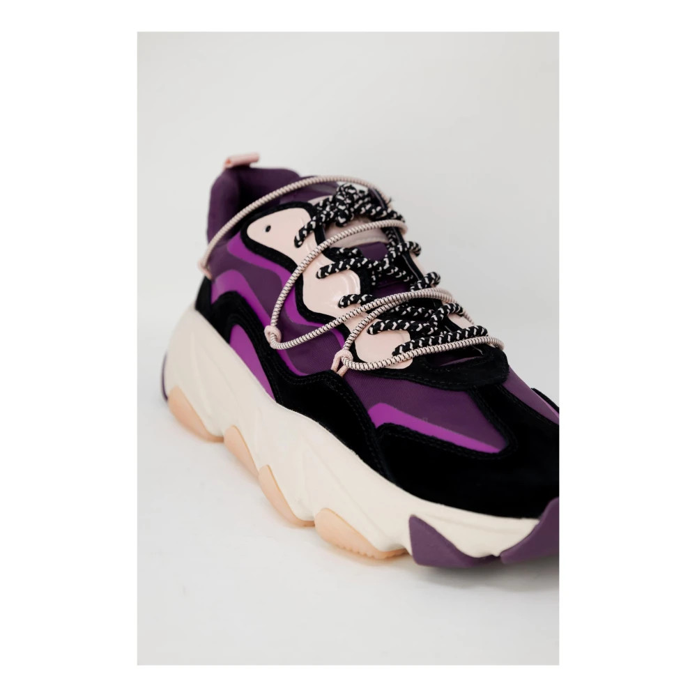 Ash Paarse Vetersneakers Purple Dames