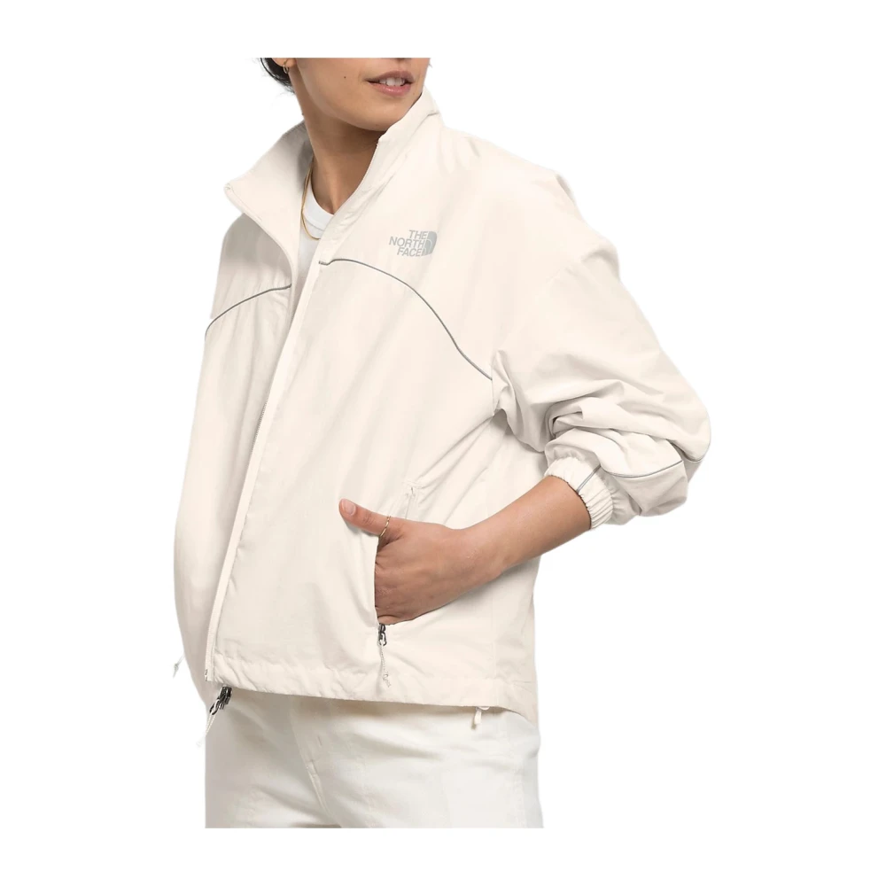 The North Face Piping Wind Jacket White Dames