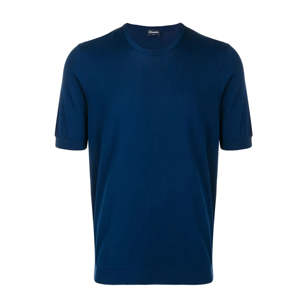 Drumohr - Tops > T-Shirts - Blue - Drumohr - Modalova