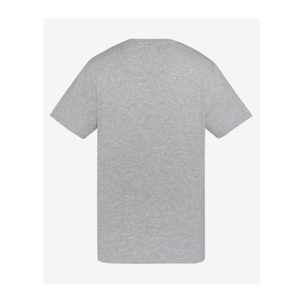 Schott NYC Katoenen handtekening T-shirt Tyron Gray Heren