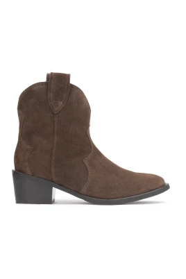 Mörkbruna cowboyboots