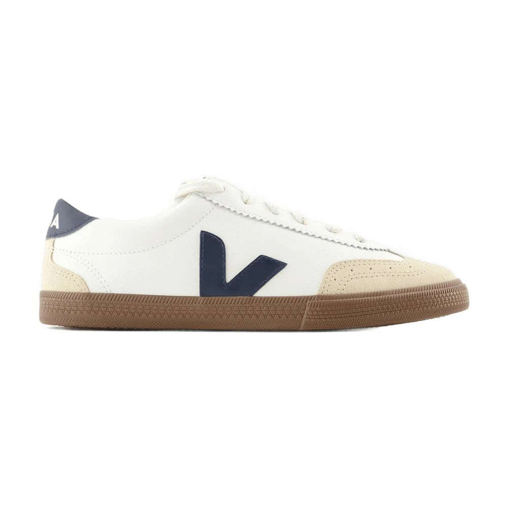 Veja Women's White Sneakers, 3 Uk, Volley Trainers
