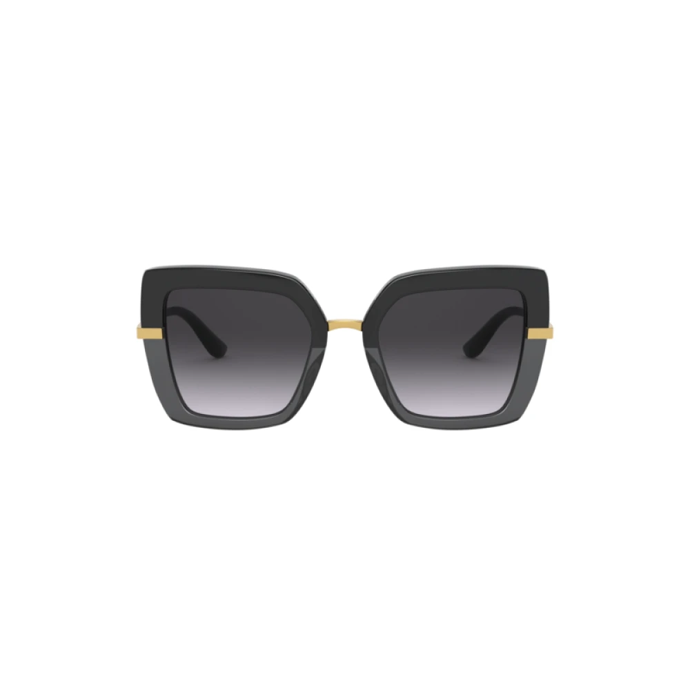 Dolce&Gabbana DG4373 Panto Damen Sonnenbrille aus Kunststoff in Schwarz, Größe Klein, verglasbar - Bild 6