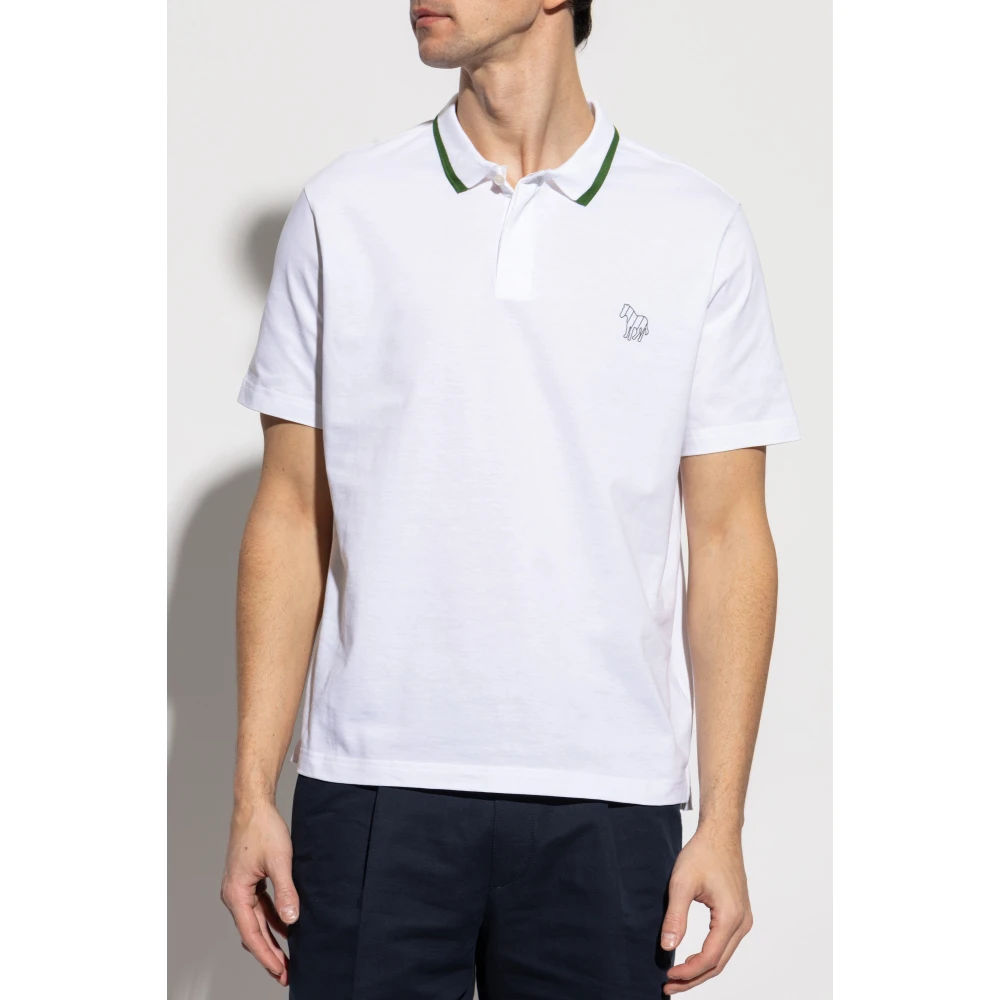 PS By Paul Smith Katoenen polo White Heren