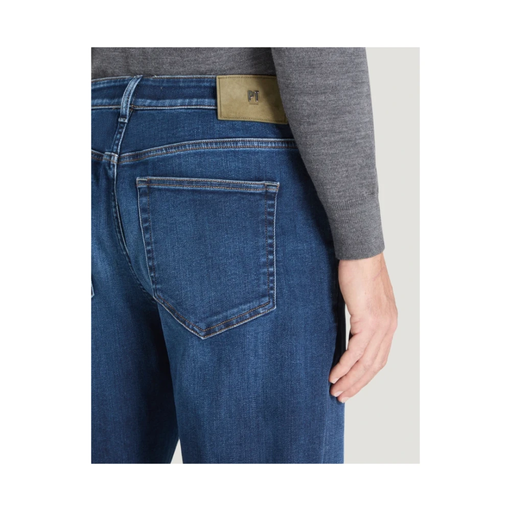 PT Torino Zachte Stretch Denim Jeans Blue Heren