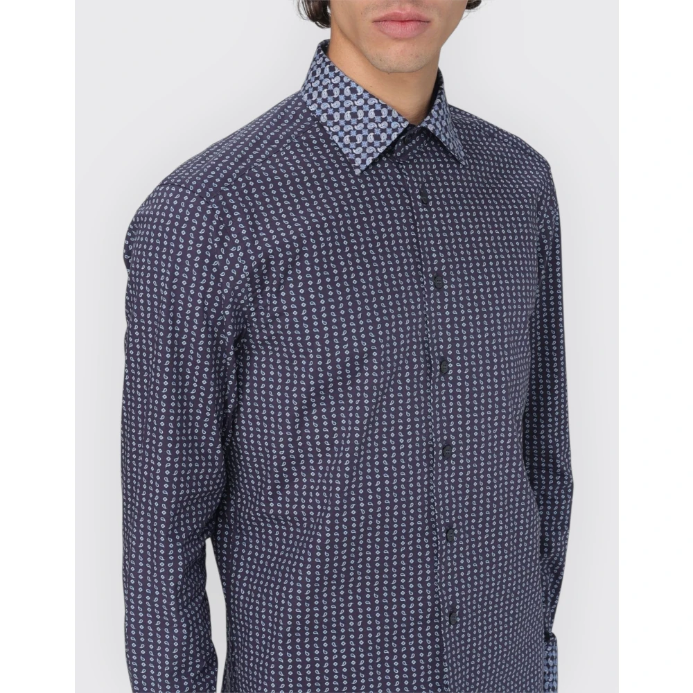 ETRO Roma Kraag Shirt Multicolor Heren