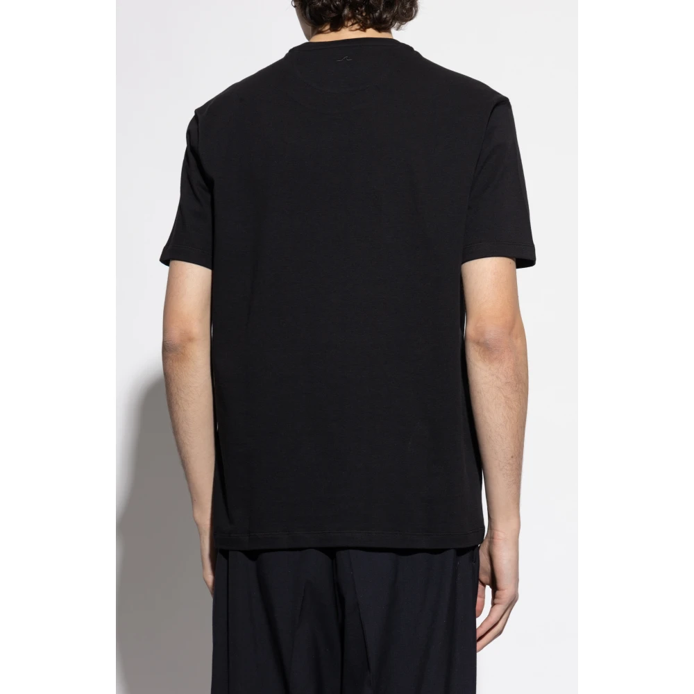 PAUL & SHARK T-shirt met geborduurd logo Black Heren