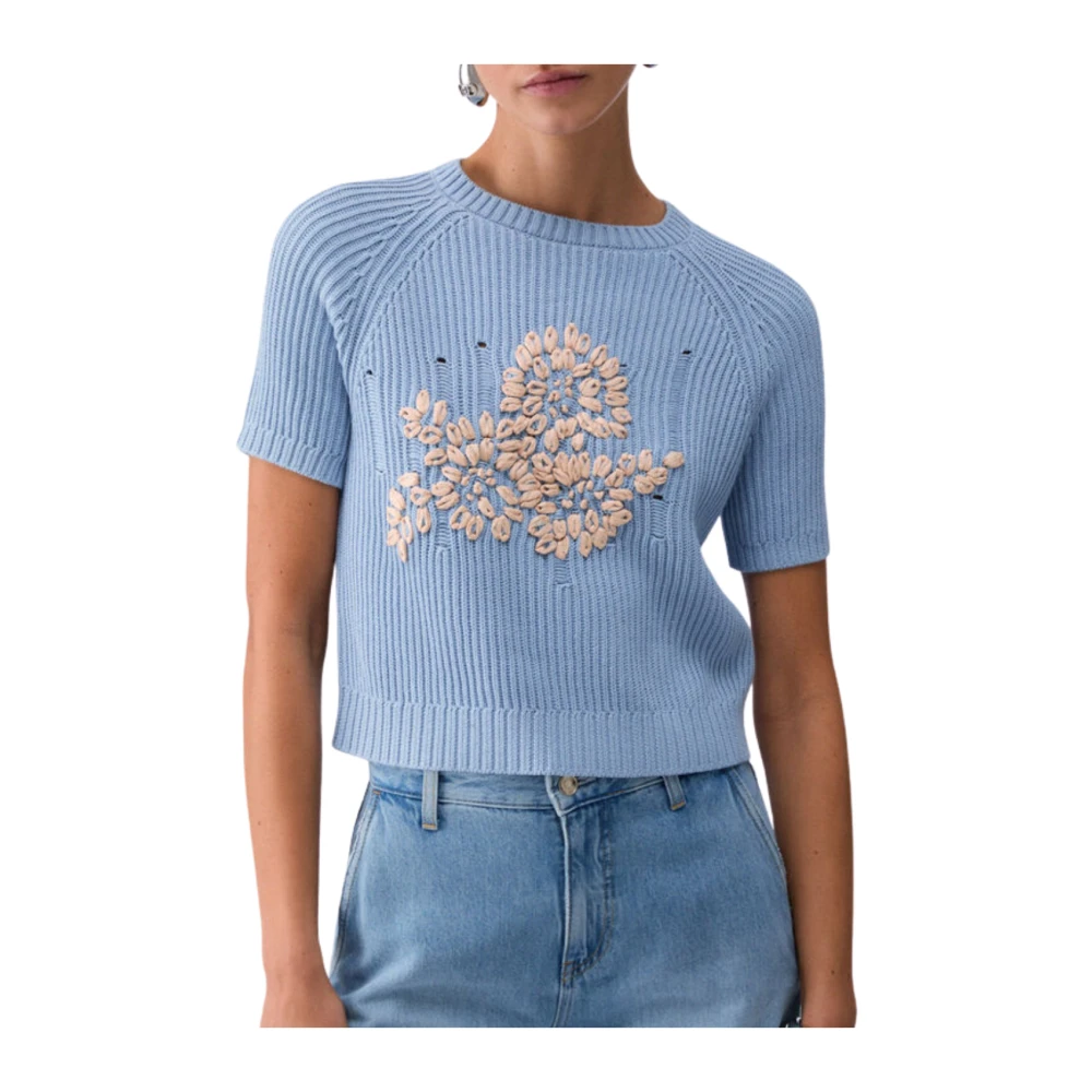 Liu Jo Donna Blu Top, S, New,