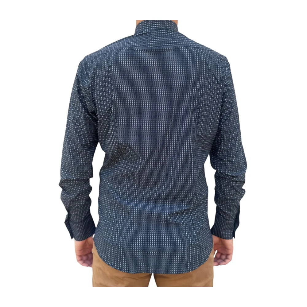 Liu Jo Katoenen Blend Shirt Black Heren