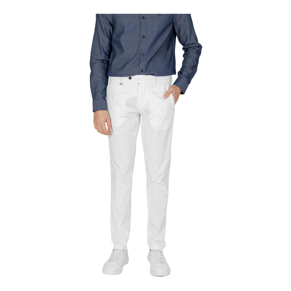 Antony Morato Slim-fit Trousers White Heren