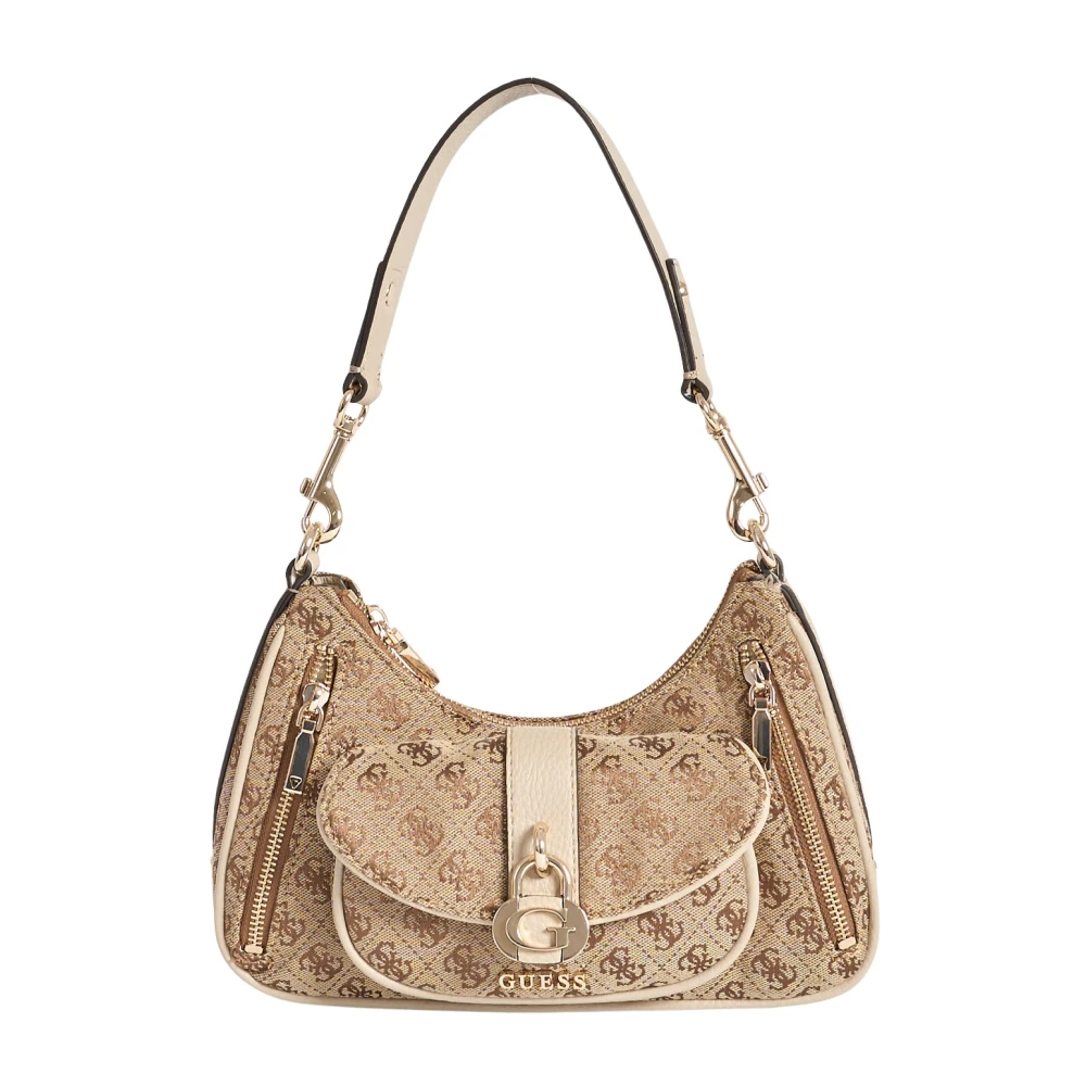 Guess Women's Brown Shoulder Bags, One Size, Jessa Handbag