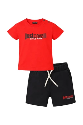 Logotryckta shorts-set