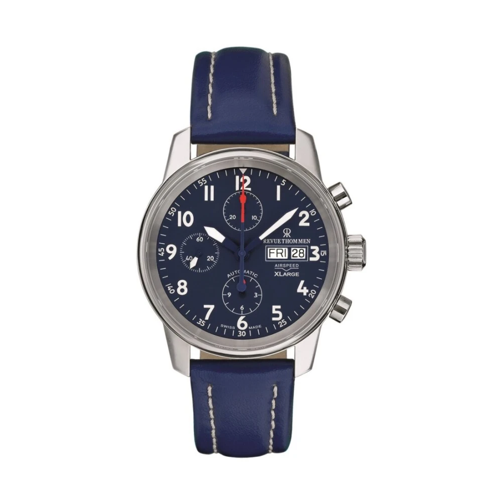 Revue Thommen Blue Airspeed Automatic Watch 42Mm - Male - Watches - One Size - Accessories