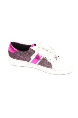 glitter-chain-mesh-stripe-lace-up-chaussures