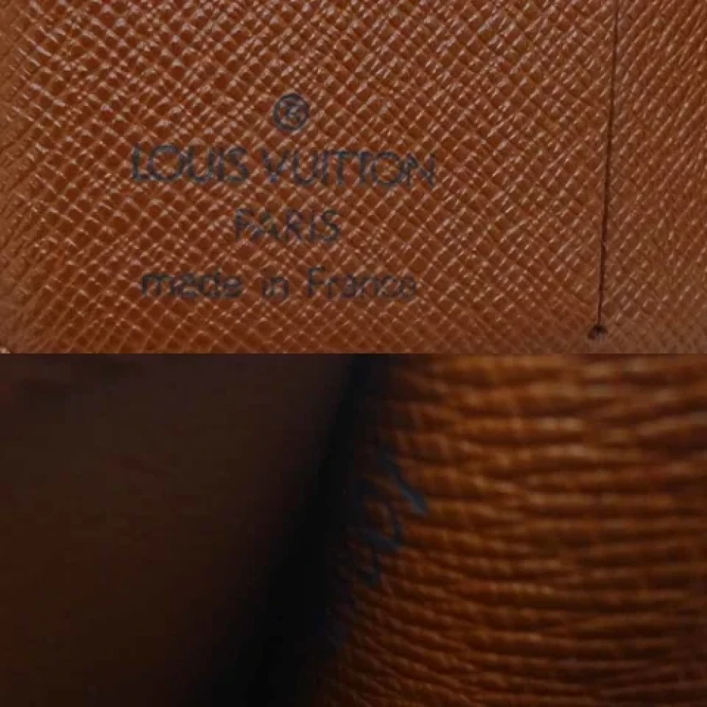 Louis Vuitton Vintage Pre-owned Canvas wallets Brown Dames