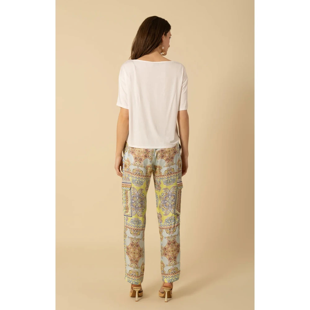 Hale Bob Turquoise T-shirt Multicolor Dames
