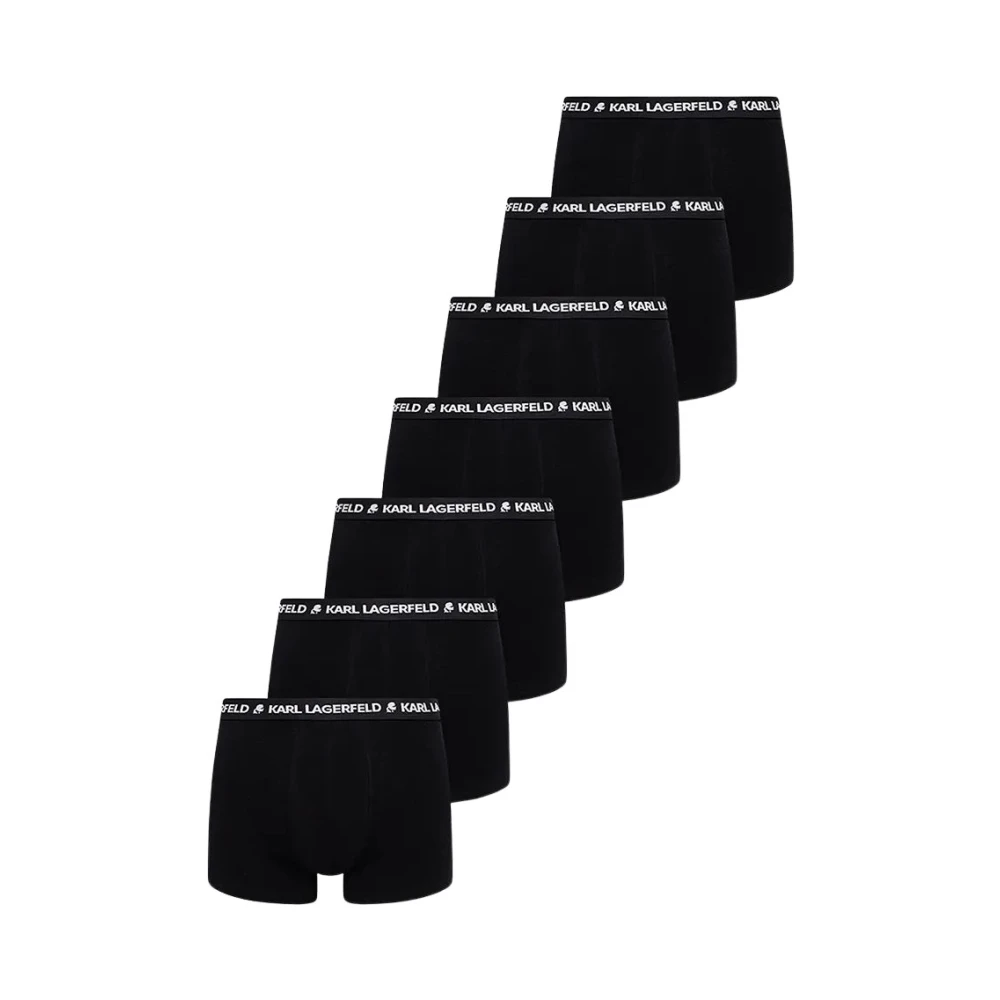 Karl Lagerfeld Herren Logo Trunk Set (7 Pack) Schwarz S - Bild 2