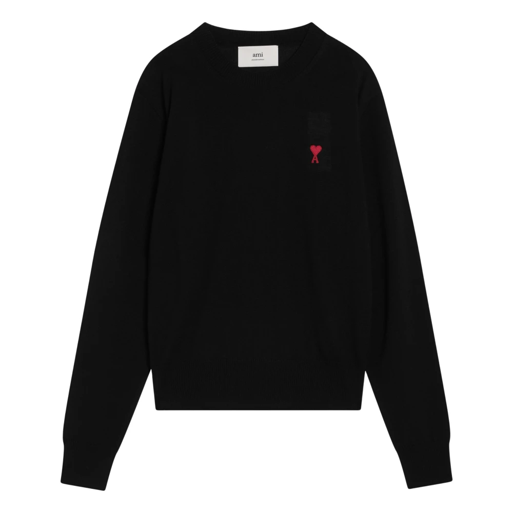 Knitwear > Round-neck Knitwear - - Ami Paris - Modalova