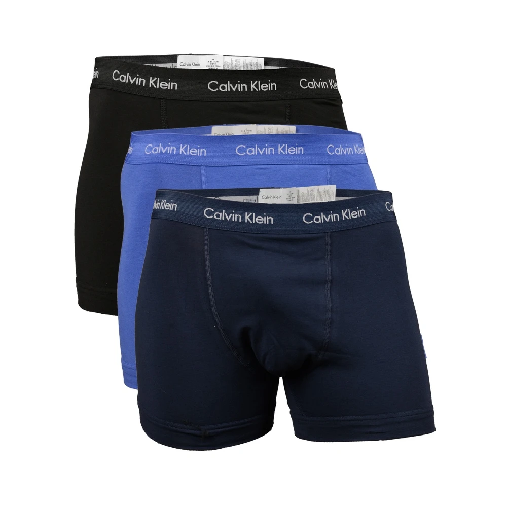 Calvin Klein Mäns Trunks Underkläder Blue, Herr