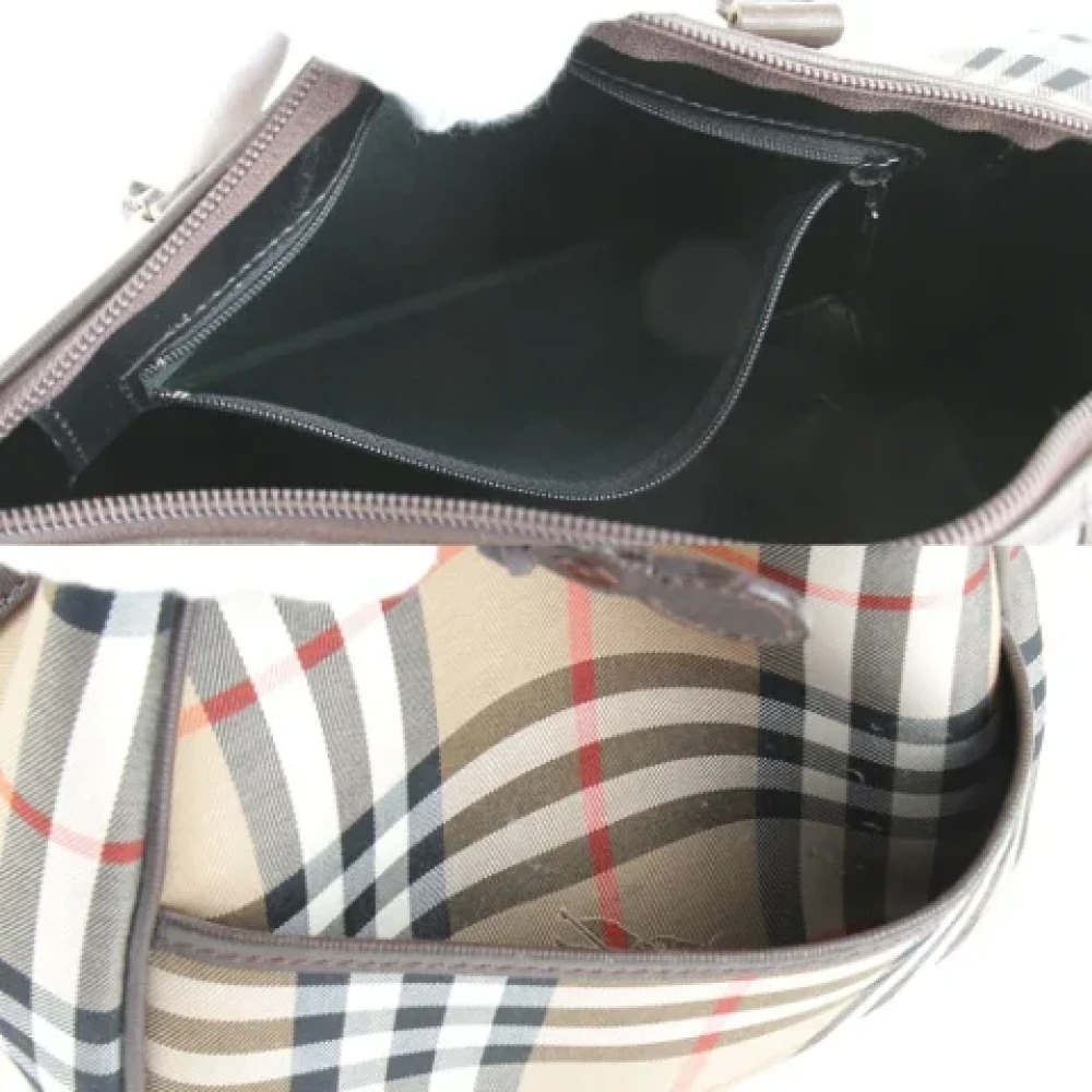 Burberry Vintage Pre-owned Fabric handbags Brown Dames