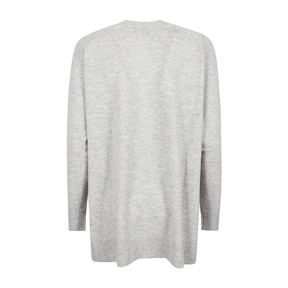 Marella Grijze Wollen Vest Trui Gray Dames