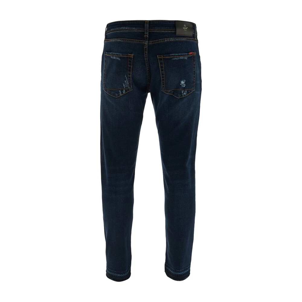 Liu Jo Slim-fit Denim Jeans Blue Heren