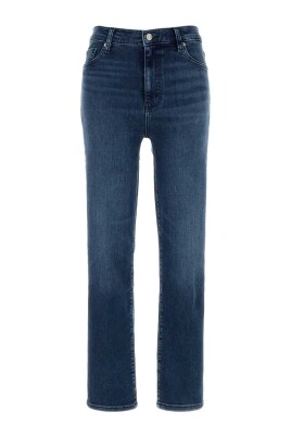 Jean Femme Lee Bootcut Taille Basse - Taille 30, Jambe 30 - Délavé Bleu Foncé - Occasion Très Bon état