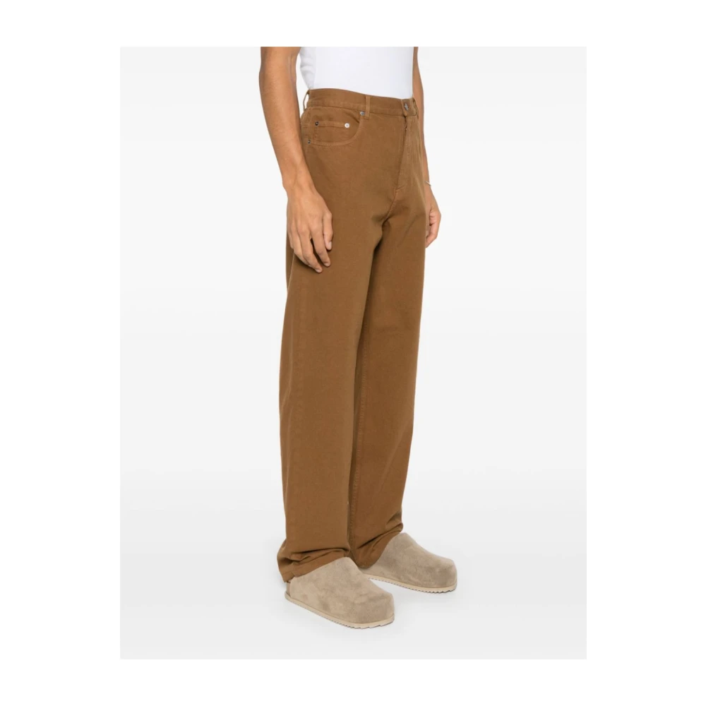A.p.c. Slim Fit Denim Jeans Brown Heren